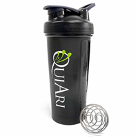 QuiAri Black Blender Bottle