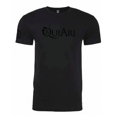 Men's QuiAri Black on Black Crew