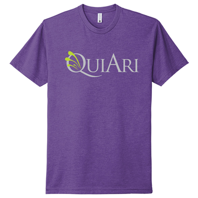 QuiAri Next Level Premium Fitted CVC Crew - Purple Rush