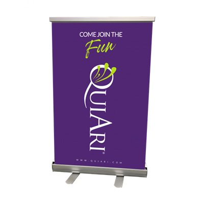 Table Top Banner - QuiAri Join The Fun